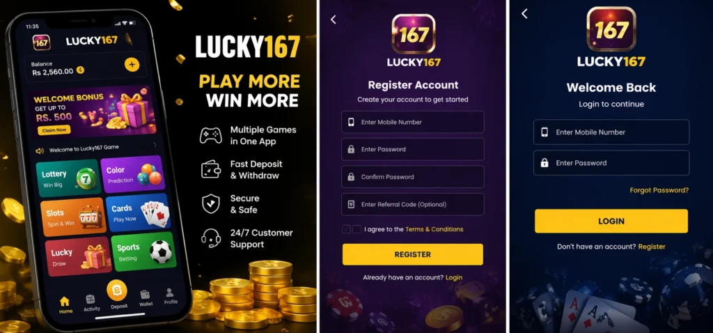 Lucky167 game