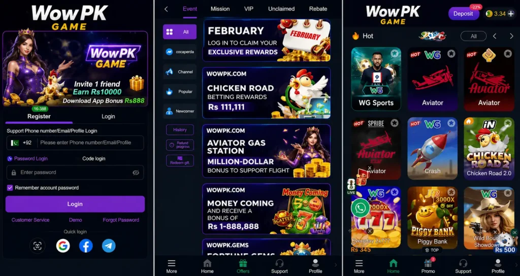 Wowpk game 