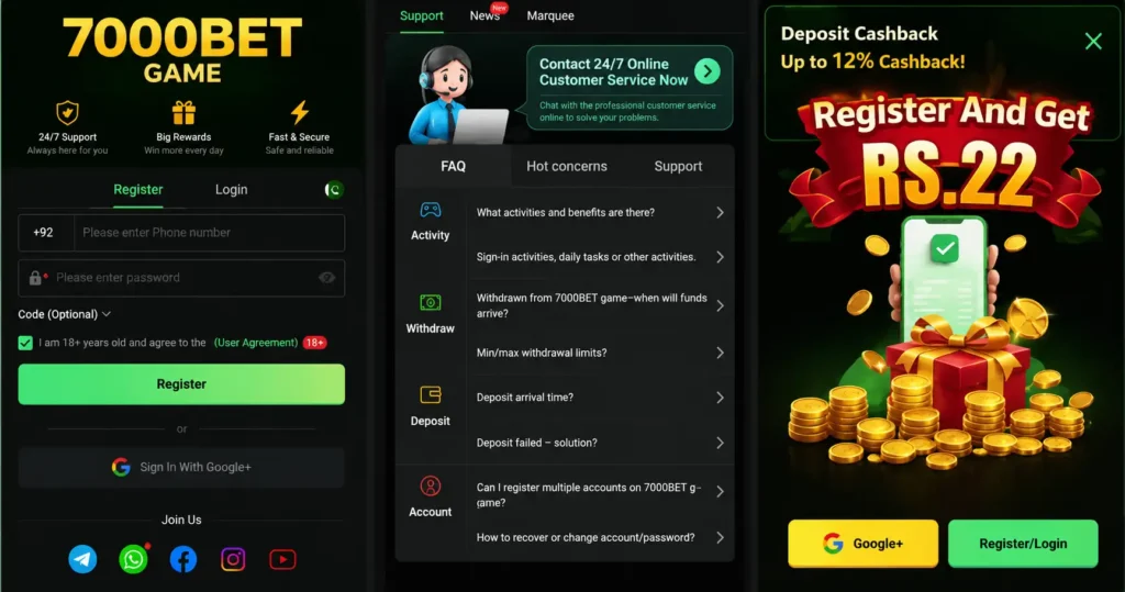 7000Bet game